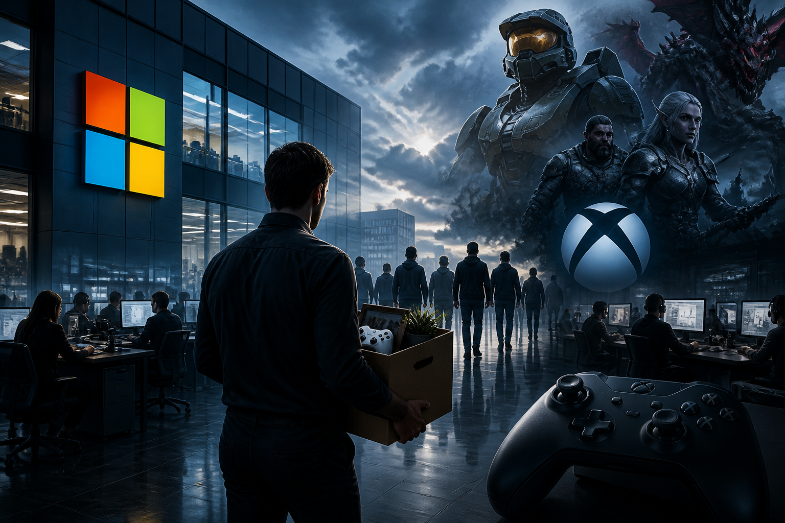 Microsoft Cuts 4,800 Jobs as Xbox Undergoes Restructuring